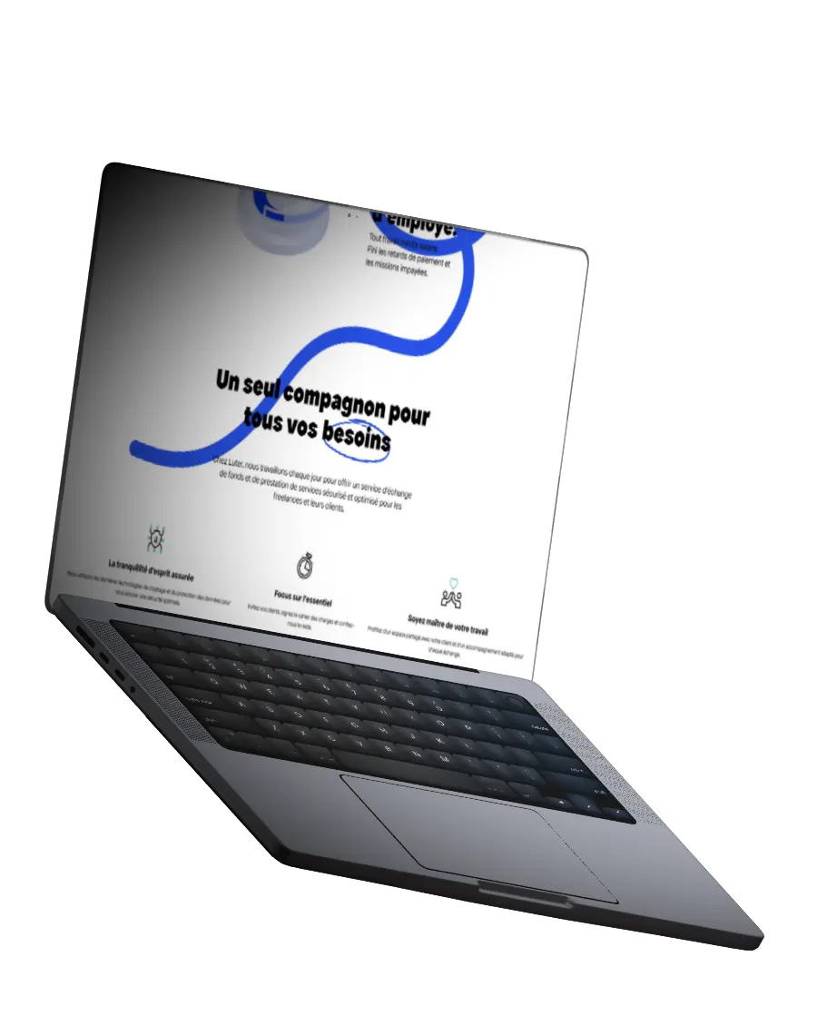 Luter Project Mockup