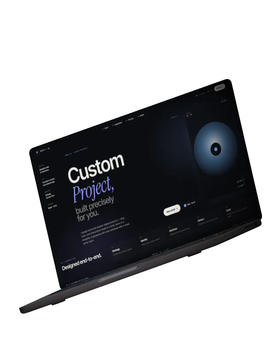 Your project mockup right
